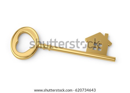 Gold House Key Gold House Key