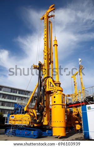 Schrobenhausen Germany May 6 2017 Bauer Stock Photo 696103939 ...