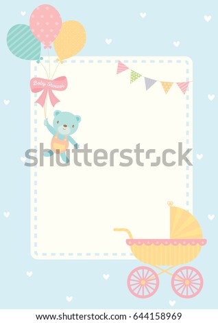 new baby card template