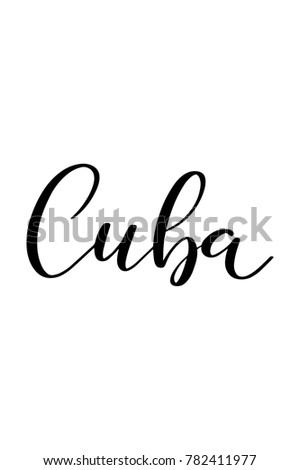 Cuba Word Stock Images, Royalty-Free Images & Vectors | Shutterstock