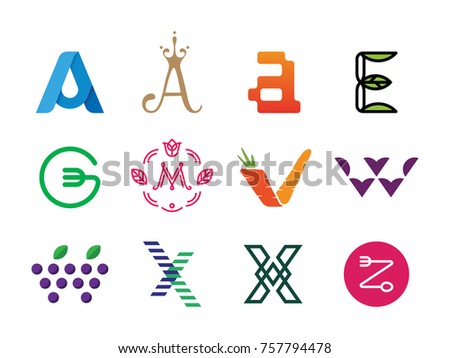 logo vector letter g m alphabet Letter Vector Stock  170331863  Abc Chart Shutterstock