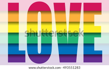 Gay( Pride waving flag Gay Pride in Heart Shape and Arrows Gay( Pride waving flag Gay Pride in Heart Shape and Arrows