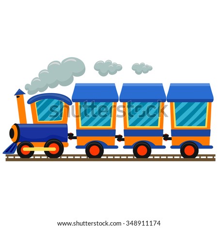 Cartoon Train Stock Photos, Royalty-Free Images & Vectors - Shutterstock