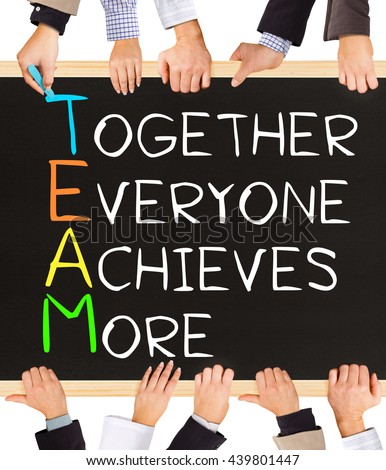 Together Everyone Achieves More Stock Images, Royalty-Free Images ...