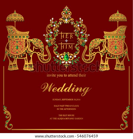 19 Editable Hindu Wedding Invitation Card Template Pics