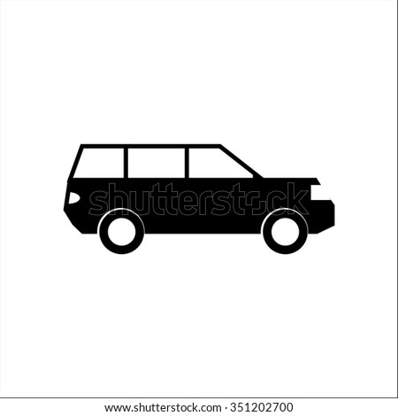 Pictogram Combi Car Side View Stock Illustration 894964 - Shutterstock