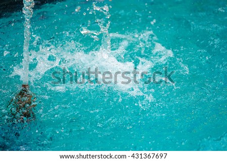 Pool Water Splash Pool Water Splash