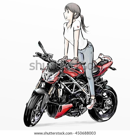 dating postcodes girl with cigar on motorcycle