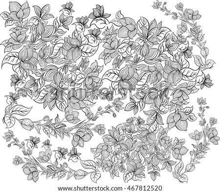 Download Beautiful Art Malaysian Indonesian Batik Pattern Stock ...