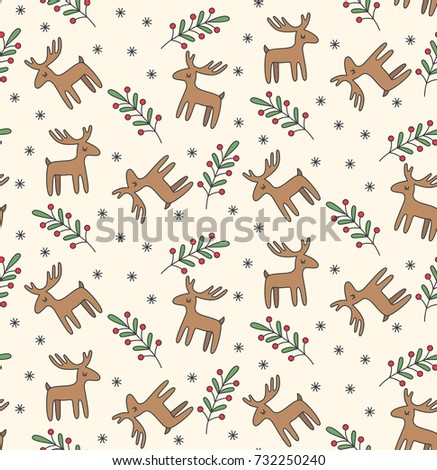 Set Silhouettes Christmas Reindeer Santa Vector Stock Vector 325202384 ...