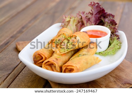 Fried spring roll