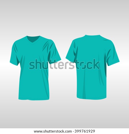 Download Turquoise Tshirt Vector Stock Vector 399761929 - Shutterstock
