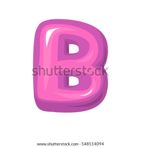 Red Letters Numbers Stock Vector 618411833 - Shutterstock