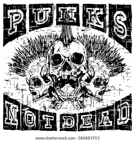 Punks Not Dead Stock Images, Royalty-Free Images & Vectors 