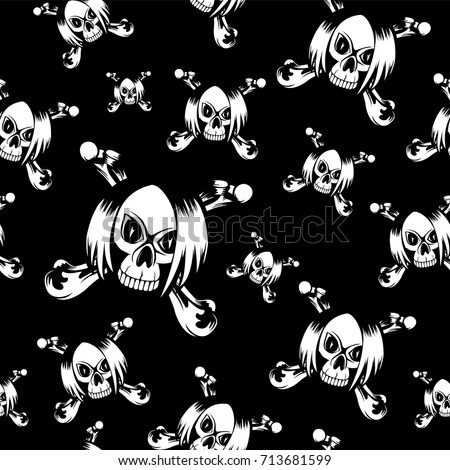 Funny Pictures Of Fat People Eating Girl Skull Background