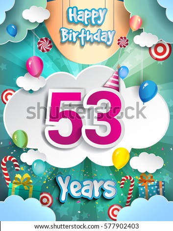 53 Birthday Stock Images, Royalty-Free Images & Vectors | Shutterstock