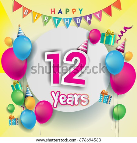 12th Birthday Stock Images, Royalty-Free Images & Vectors | Shutterstock