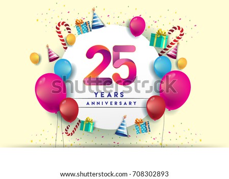 anniversary banner design