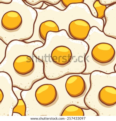 Cartoon Fried Egg Stock Photos, Royalty-Free Images & Vectors