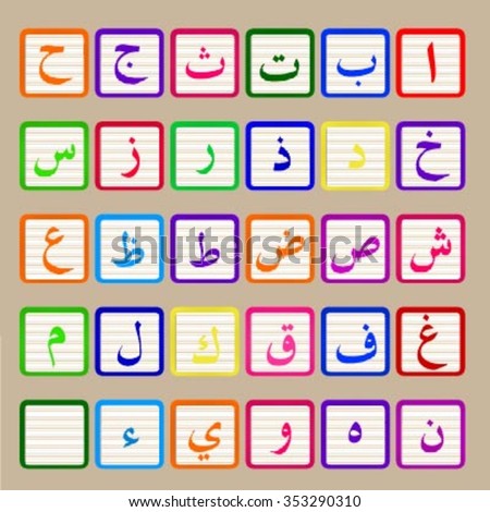 Arabic Alphabet Stock Images, Royalty-Free Images & Vectors | Shutterstock