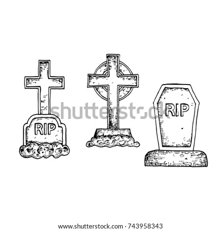 Tombstone-drawing Stock Images, Royalty-Free Images & Vectors