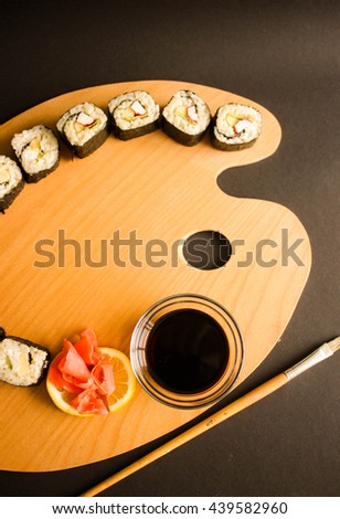 Kitchen palette stock photos, royalty free images & vectors ... Désign Palette de table cuisine