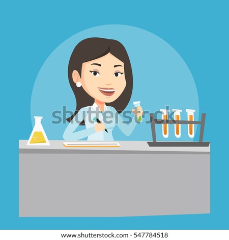 Illustration 2 Children Doing Science Stock Vector 102833315 - Shutterstock