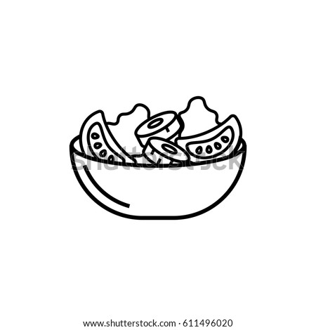 Salad Stock Illustrations, Images & Vectors | Shutterstock