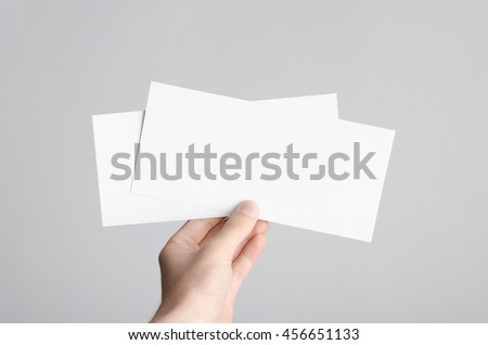 dl flyer mockup male hands holding stock photo edit now shutterstock hand flyers
