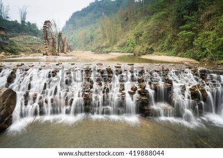 Silver Waterfall, Sapa, Vietnam