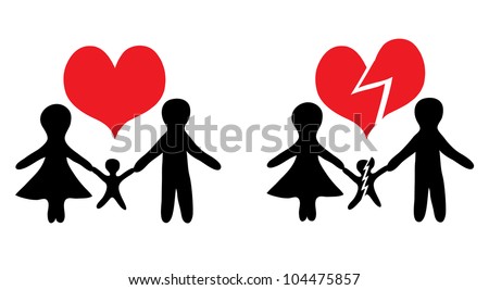 Broken Family Stock Images, Royalty-Free Images & Vectors | Shutterstock