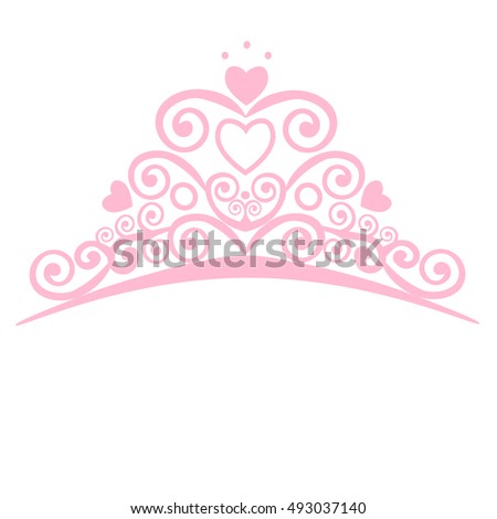 Download Cinderella Princess Crown Stock Vector 493037140 ...