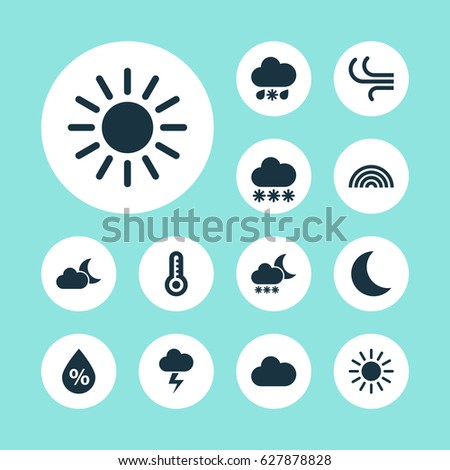 Snowy Weather Symbol Snowy Weather Symbol