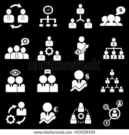 People Icon Vector Flat Line Icons Stock Vector 277251326 - Shutterstock