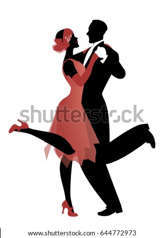 https://thumb1.shutterstock.com/display_pic_with_logo/3888221/644772973/stock-vector-elegant-couple-wearing-s-style-clothes-dancing-charleston-vector-illustration-644772973.jpg