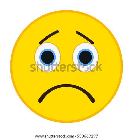 Sad Face Stock Images Royalty Free Vectors Shutterstock Emoticon Sorrowful