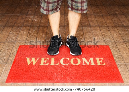 Download Doormat Stock Images, Royalty-Free Images & Vectors ...