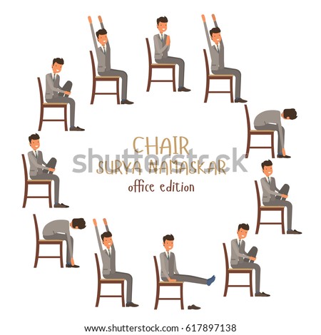 chair yoga positions stock images, royalty-free images & vectors chair yoga positions stock images, royalty-free images & vectors