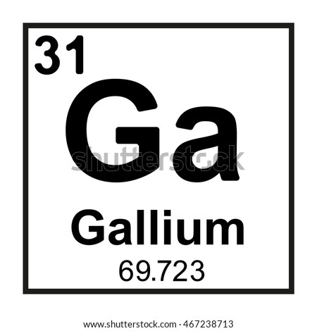 ga table atomic Stock Royalty Gallium Vectors Images Free Images, &