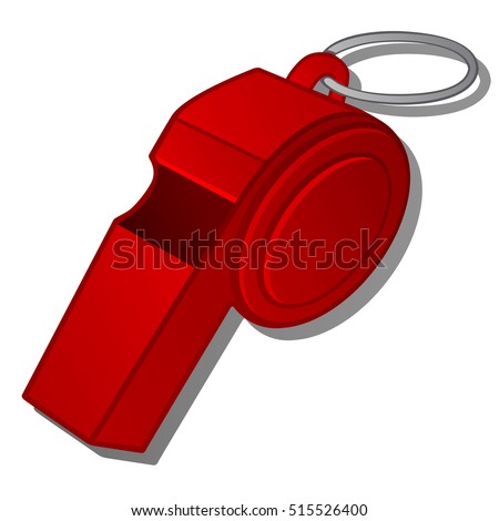 Vector Illustration Whistle Stock Vector 124401913 - Shutterstock