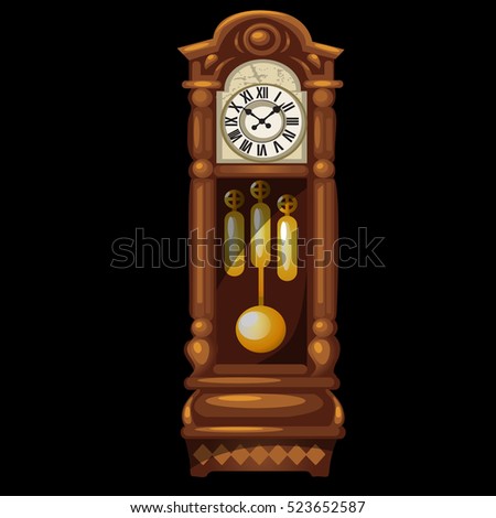 Wall Hanging Grandfather Clock pendulum clock stock images, royalty-free images & vectors Wall Hanging Grandfather Clock pendulum clock stock images, royalty-free images & vectors