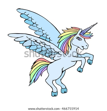 Unicorn Silhouette Stock Vector 17220484 - Shutterstock