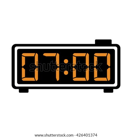 Alarm Clock Drawing Stock Vector 48780451 - Shutterstock
