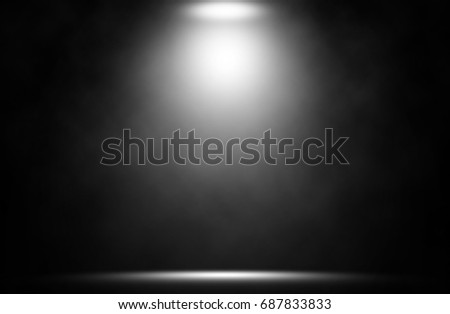 White Spotlight On Stage Entertainment Backdrop Stock Illustration ...