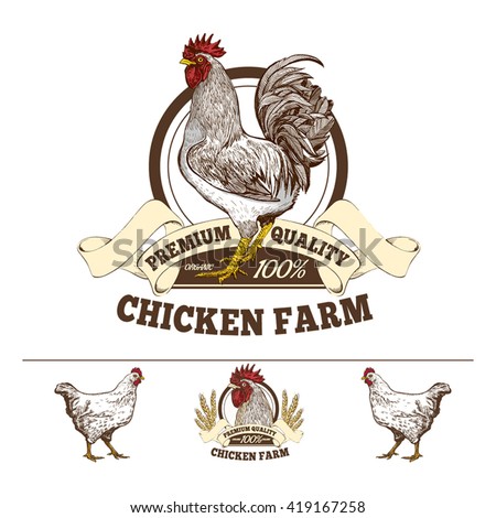 Chicken Logo Stock Images, Royalty-Free Images & Vectors | Shutterstock