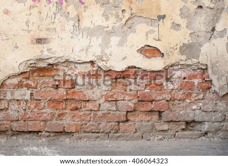 exterior brick wall crumbling repair brick wall with crumbling plaster brick wall crumbling plaster stock photo edit now 406064323 exterior brick wall crumbling repair brick wall with crumbling plaster brick wall crumbling plaster stock photo edit now 406064323