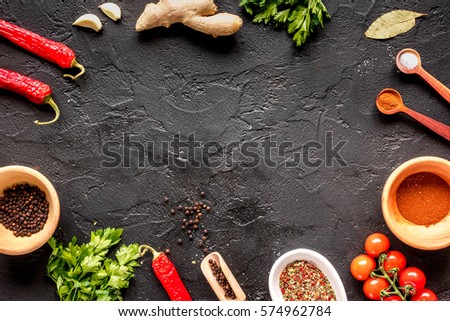 Big Set Indian Spices Herbs On Stock Photo 529782697 - Shutterstock