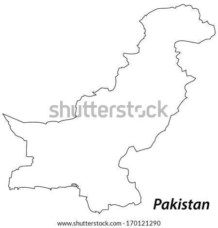 Pakistan Map Stock Photos, Images, & Pictures | Shutterstock