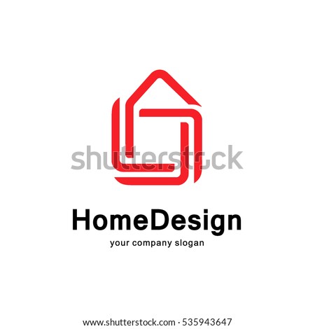 Architecture Logo Stock Images, Royalty-Free Images & Vectors ... - Home design logo concept