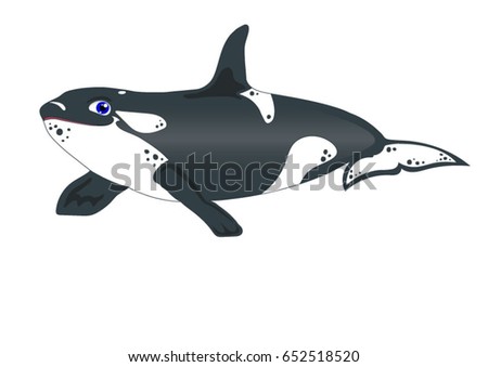Funny Cartoon Shark Stock Vector 46633000 - Shutterstock